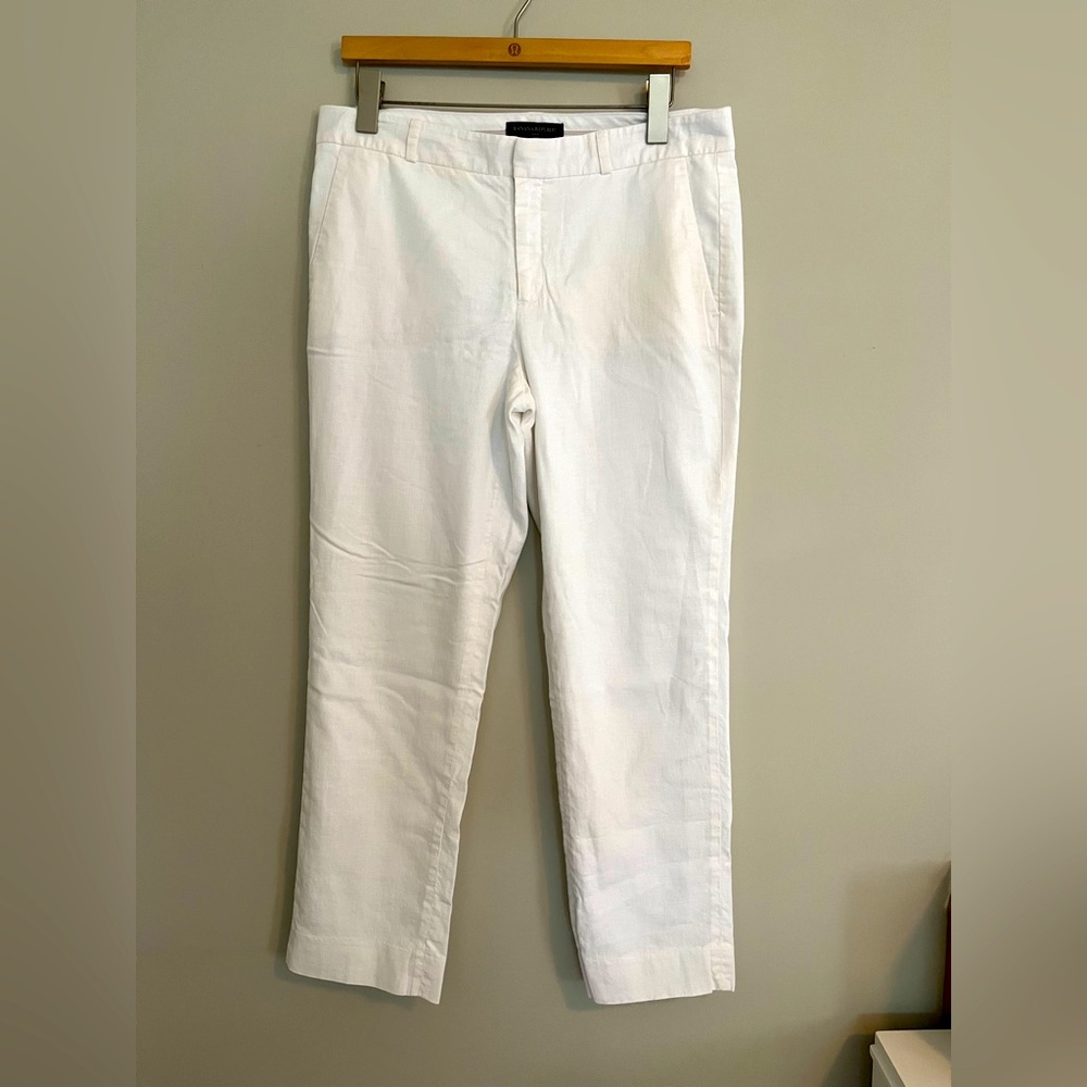 BANANA REPUBLIC | 8 | LINEN blend | LINED - Picture 1 of 12